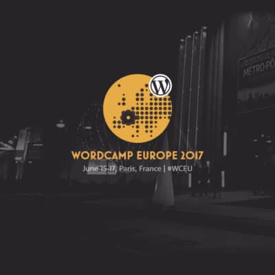 WordCamp Europe 2017 Banner